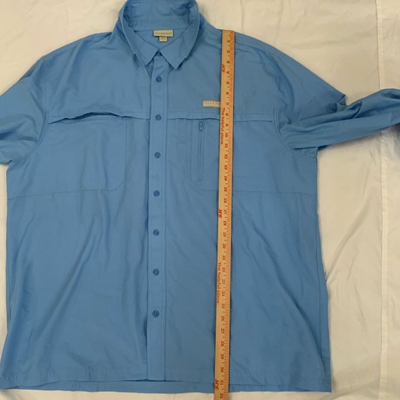 Field & Stream Shirt XXL
Blue
Fishing
Vented
2 Pockets
Roll Tab Sleeve - Picture 10 of 14